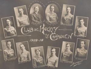 Photo de la première équipe Hockey des Canadiens