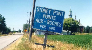 Municipalité de Pointe-aux-Roches Source : Wikimaps
