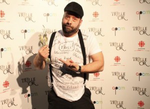 Stef Paquette gagant du prix du Meilleur album au 7e gala des prix Trille Or. Source photo : Pascale Castonguay