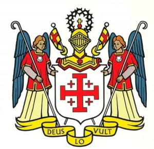 Armoiries de l'Ordre du Saint-Sépulcre. Source : catholique-belley-ars.cef.fr